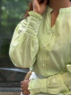 Pearl Green Top for Women | Everyday Wear - LoveForTextile