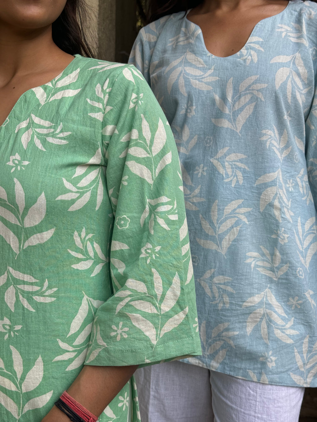 Printed summer breeze tunic