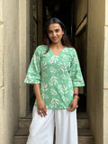 Printed summer breeze tunic