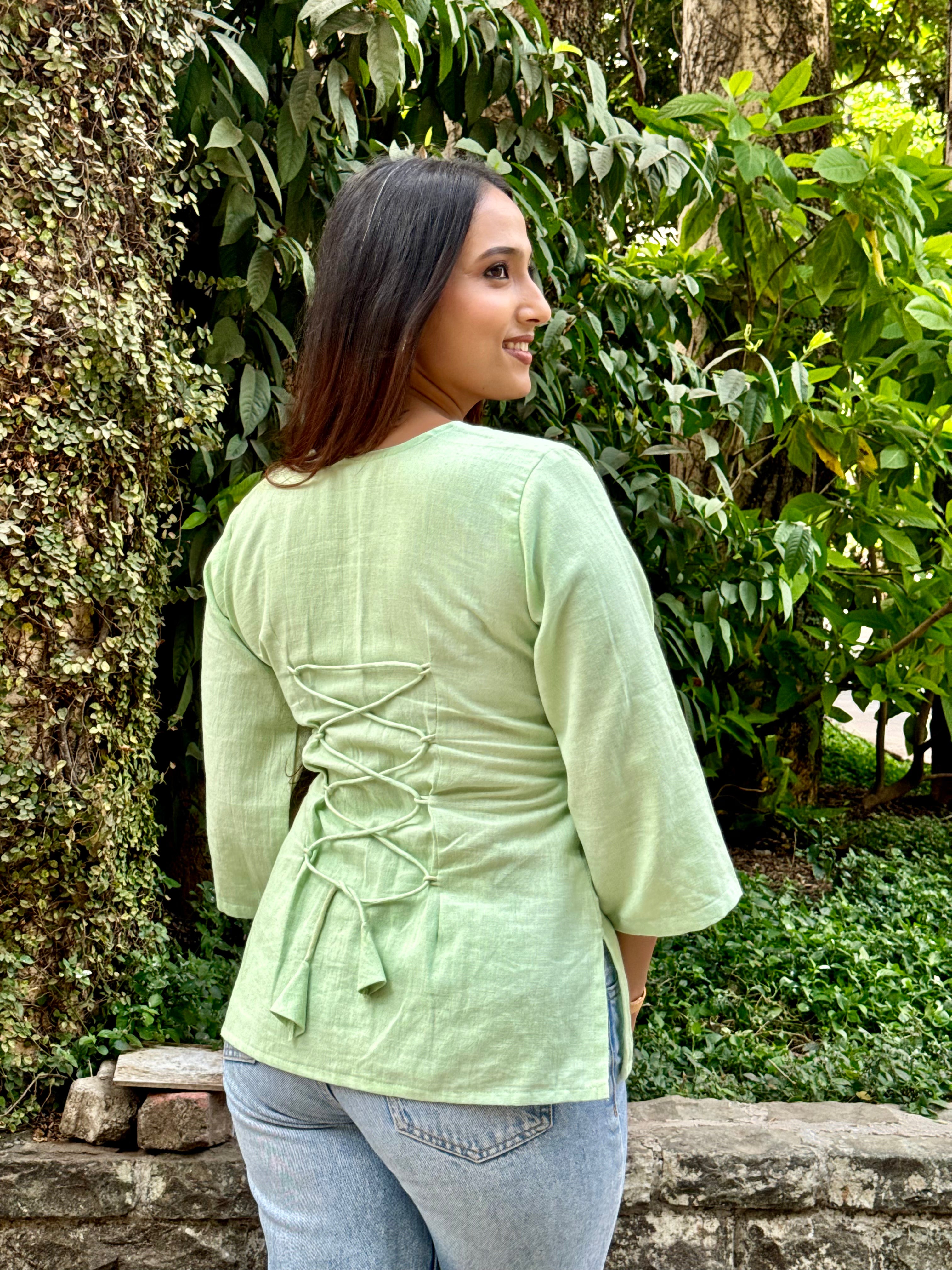 the corset back everyday tunic