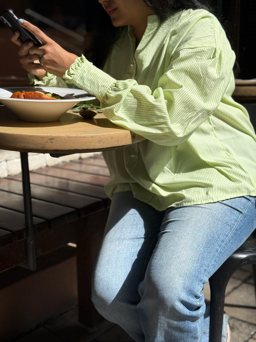 Pearl Green Top for Women | Everyday Wear - LoveForTextile
