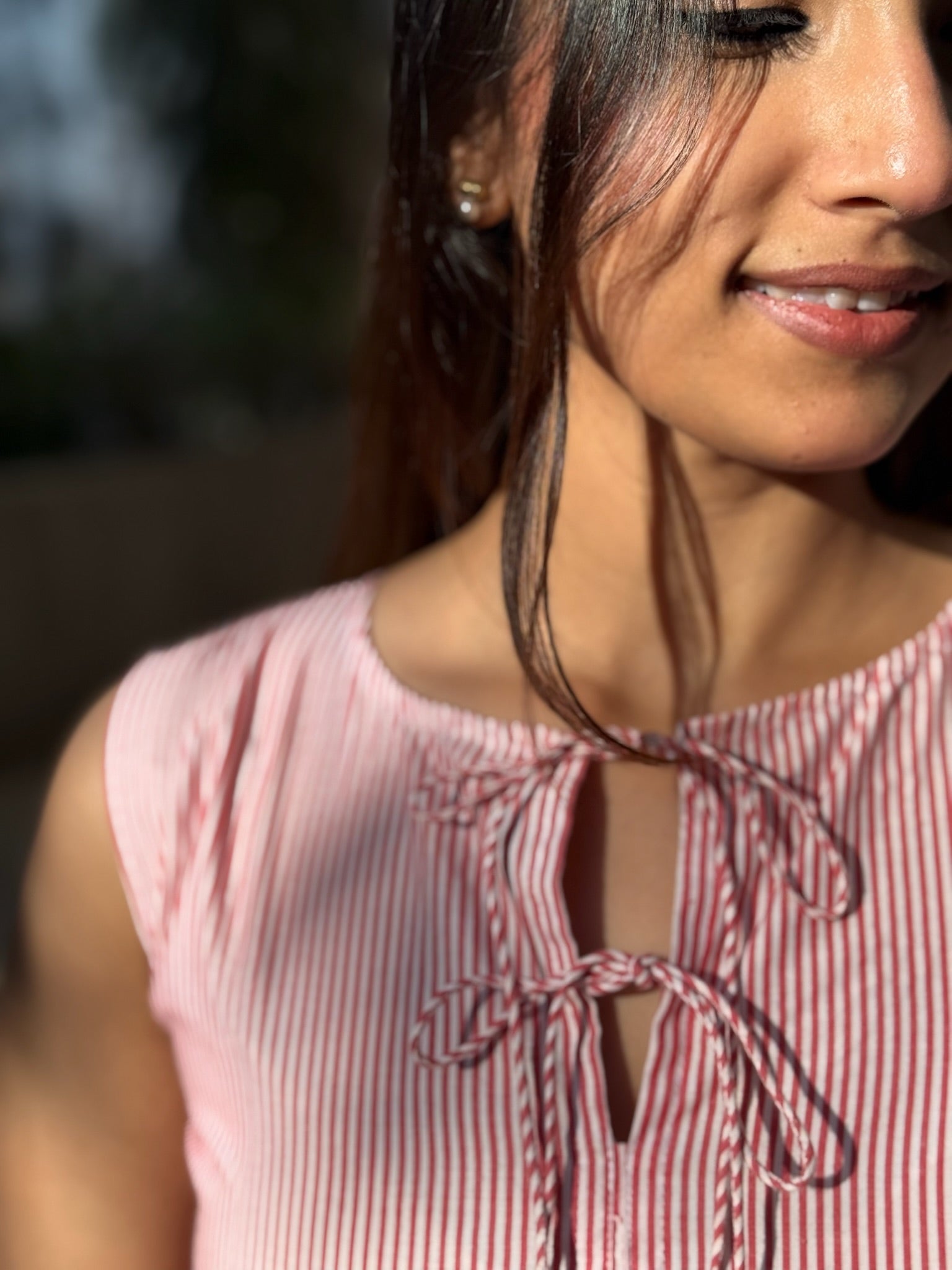 Stripe Summer Dress | Casual Dress - LoveForTextile