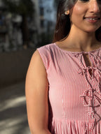Stripe Summer Dress | Casual Dress - LoveForTextile
