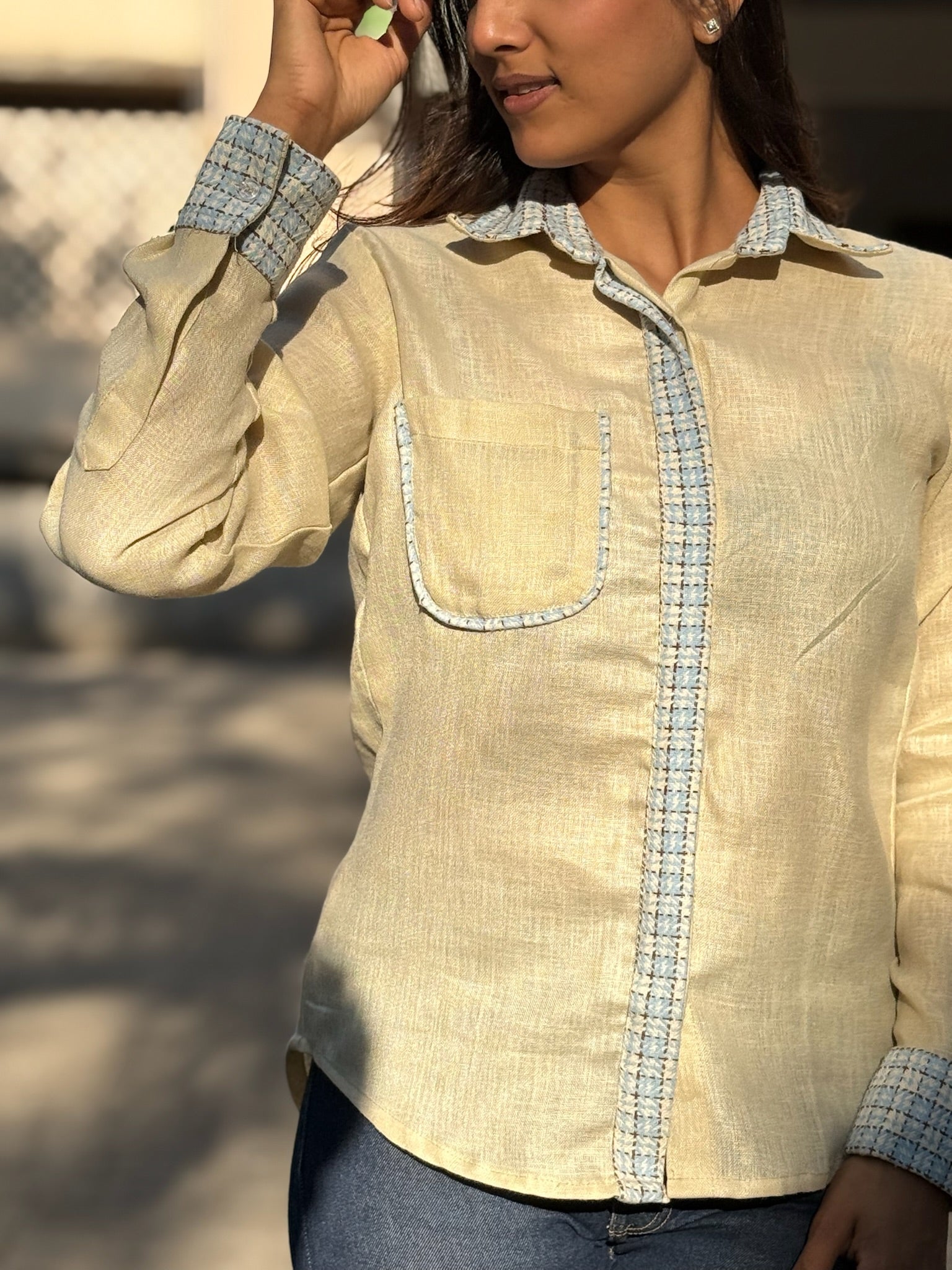 linen shirt