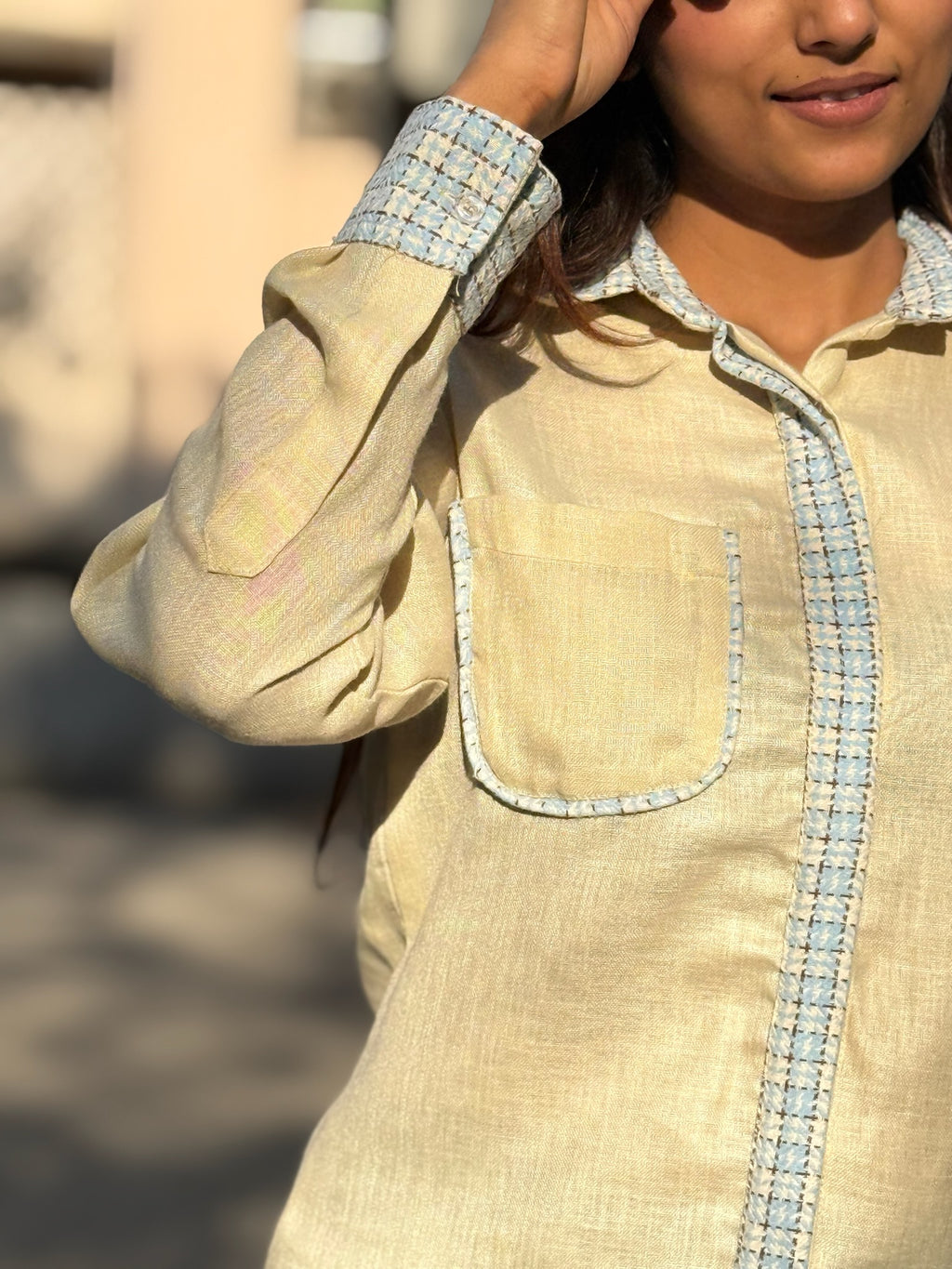 linen shirt