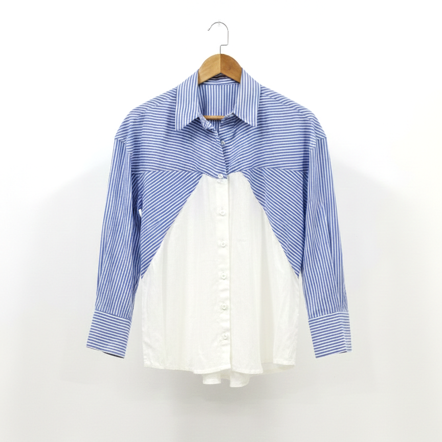 Striped Shirt for Women | Casual Everyday Wear - LoveForTextile