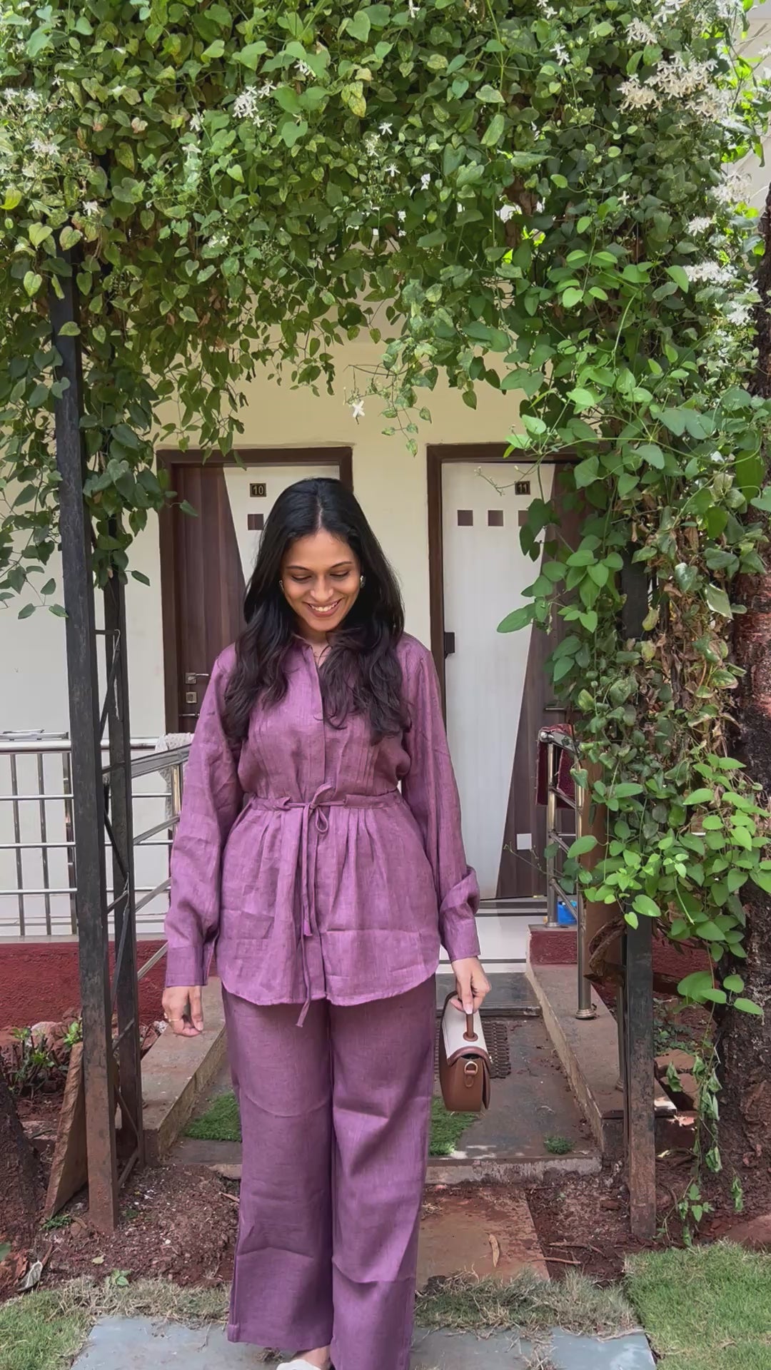 The Mauve Linen Co-ord Set